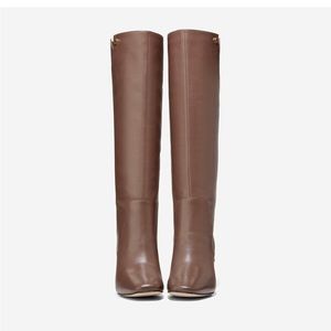 NEW! Cole Haan Chrystie Boot Chestnut 8M